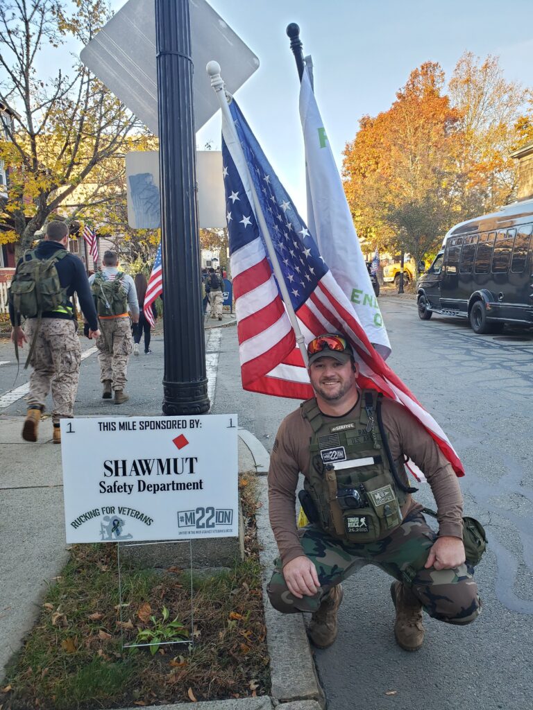 Ending veteran suicide one mile at a time. Veterans Day 2021